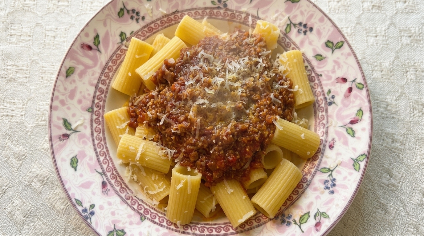 Autentyczne włoskie Ragu Bolognese