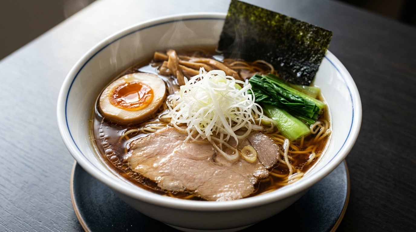 Autentyczny Tokyo Shoyu Ramen Od Podstaw