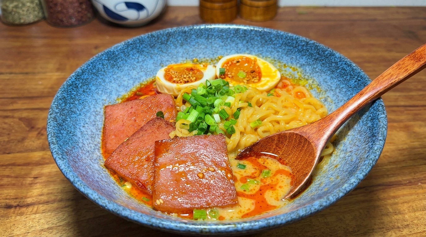 15-minutowy „heretycki” ramen tonkotsu (błyskawiczny hack)