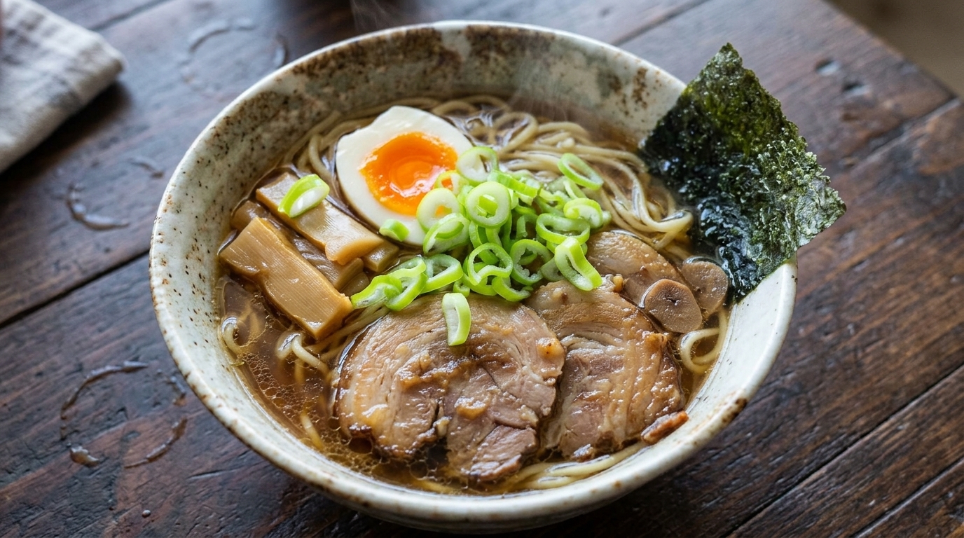 Domowy Ramen Shoyu: Klasyczny Japoński Smak w Twojej Kuchni