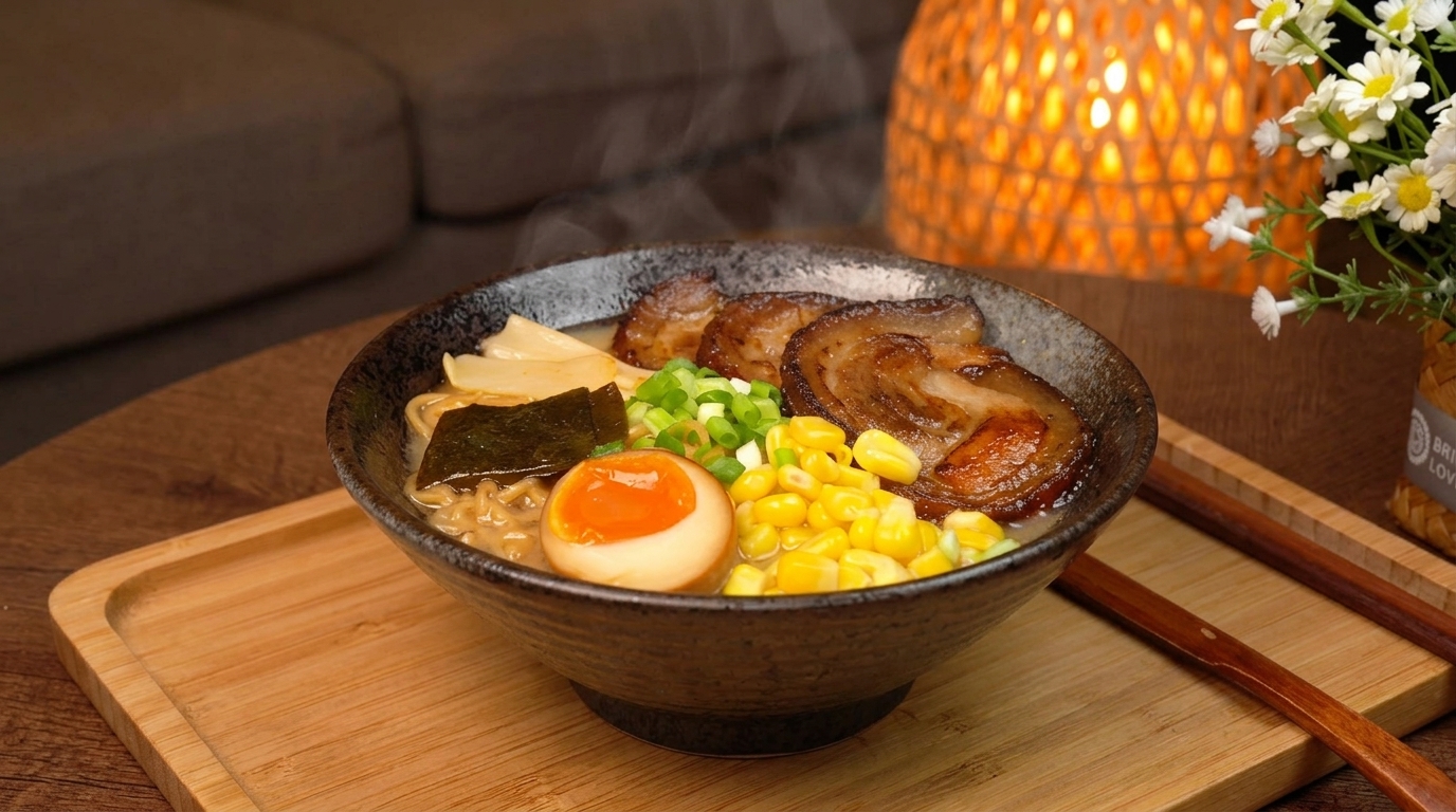 Perfekcyjny Tonkotsu Ramen z Domową Wieprzowiną Chashu