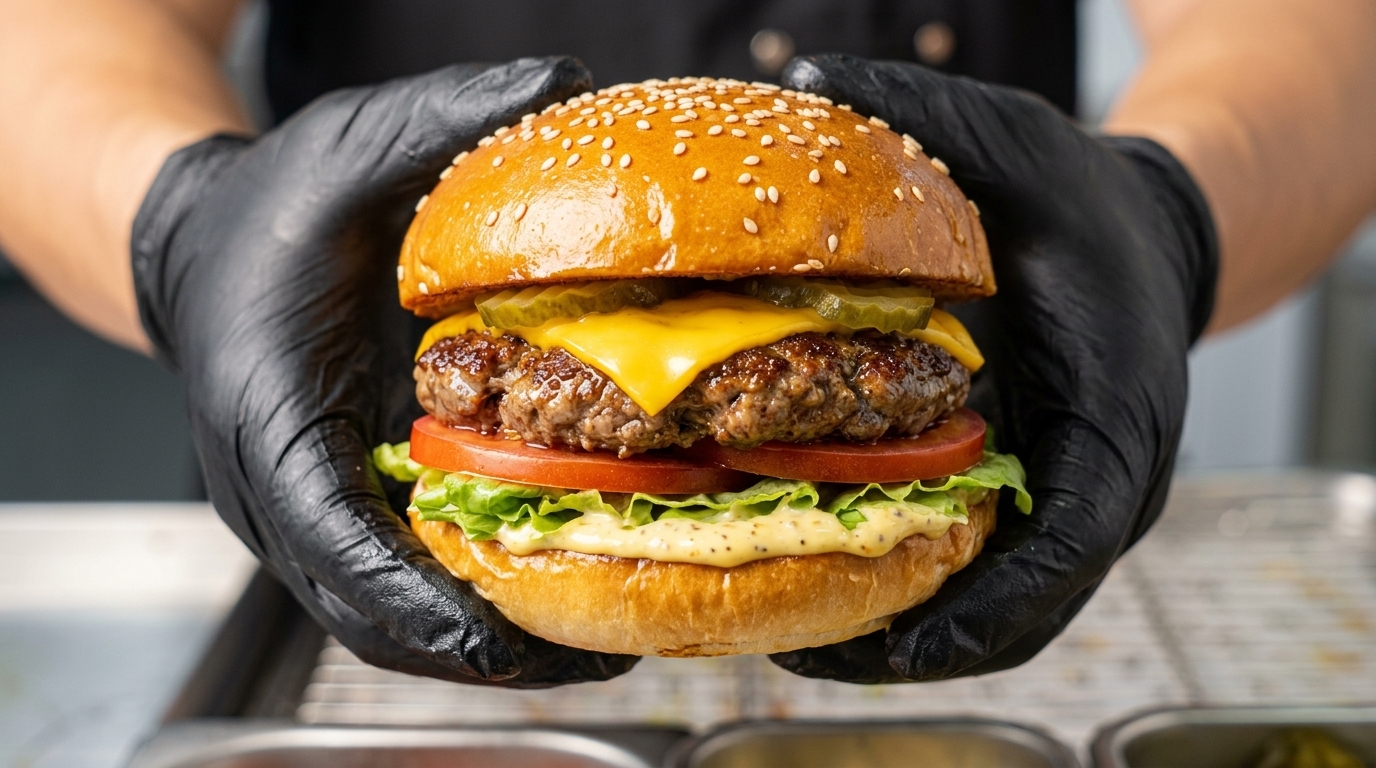 Klasyczny amerykański smash burger
