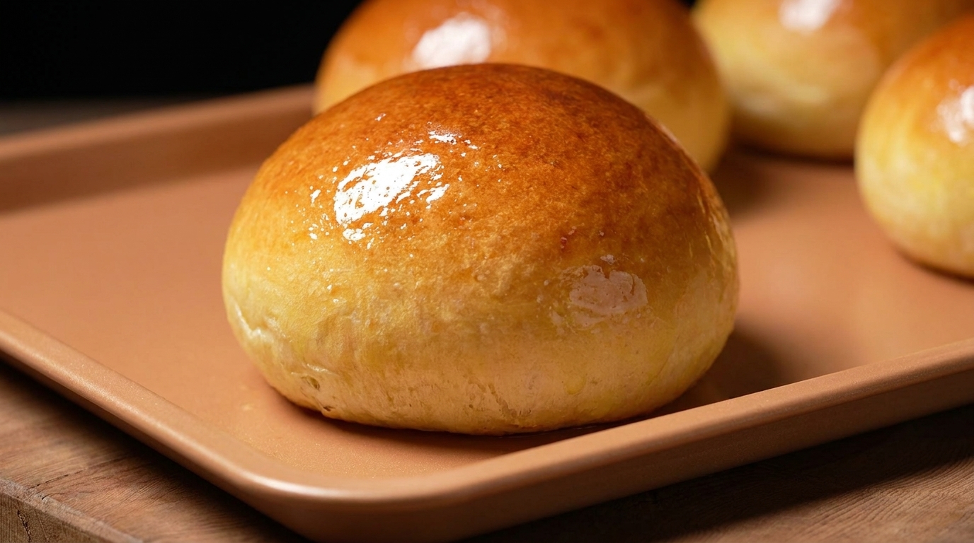 Idealne domowe bułki do burgerów typu brioche
