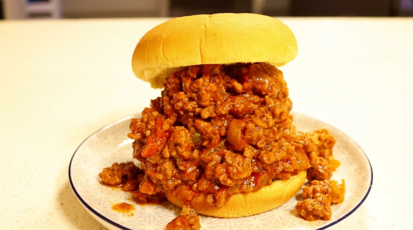 Klasyczne domowe Sloppy Joes