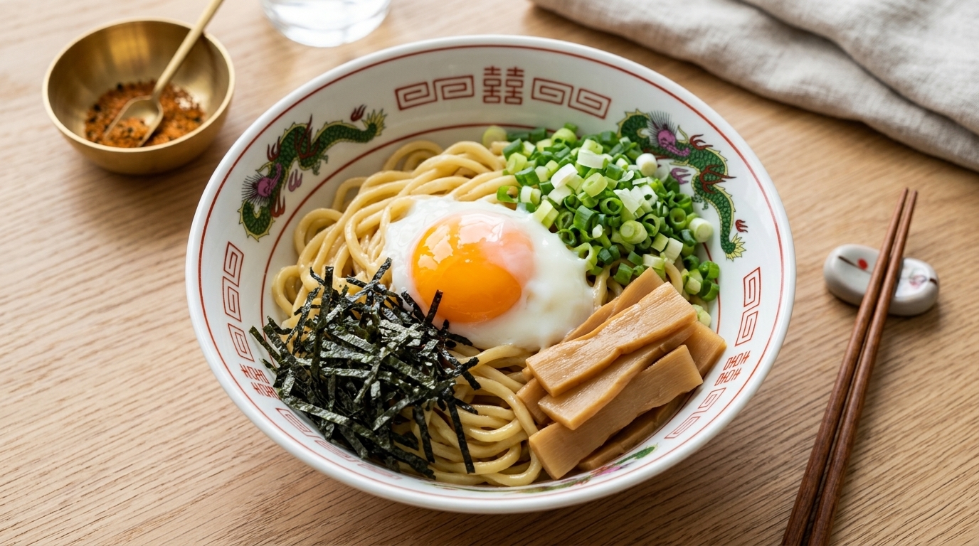 Tokyo Abura Soba (Japoński ramen bez bulionu)