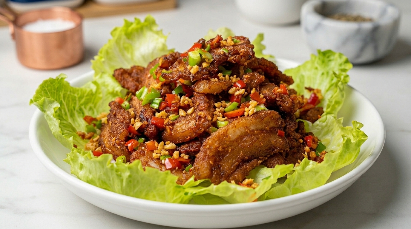 Chrupiący Boczek Czosnkowy (Tỏi Hương Thịt Ba Chỉ)