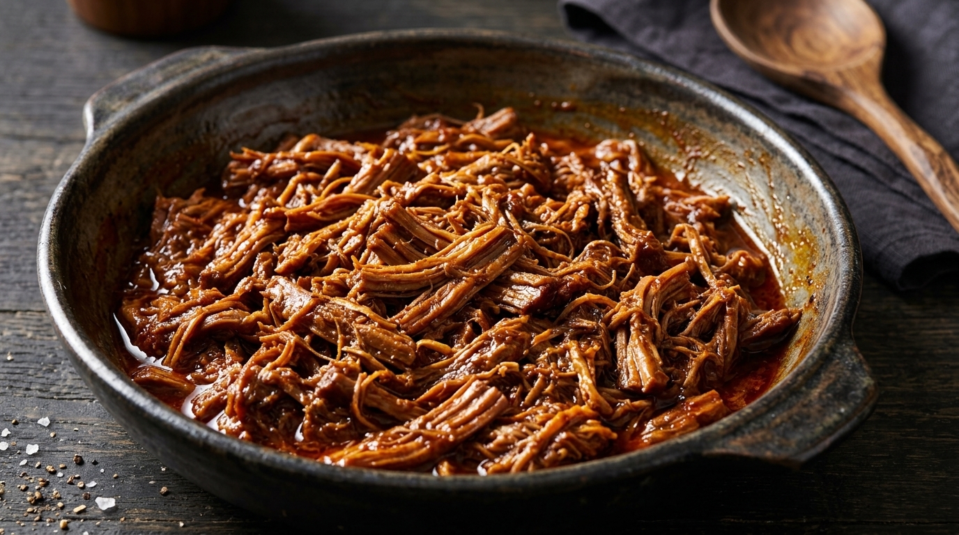 Szarpana wieprzowina w stylu Cajun do tacos