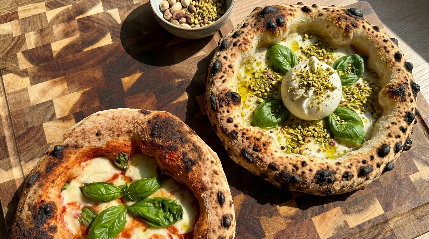 Domowa pizza neapolitańska na zakwasie