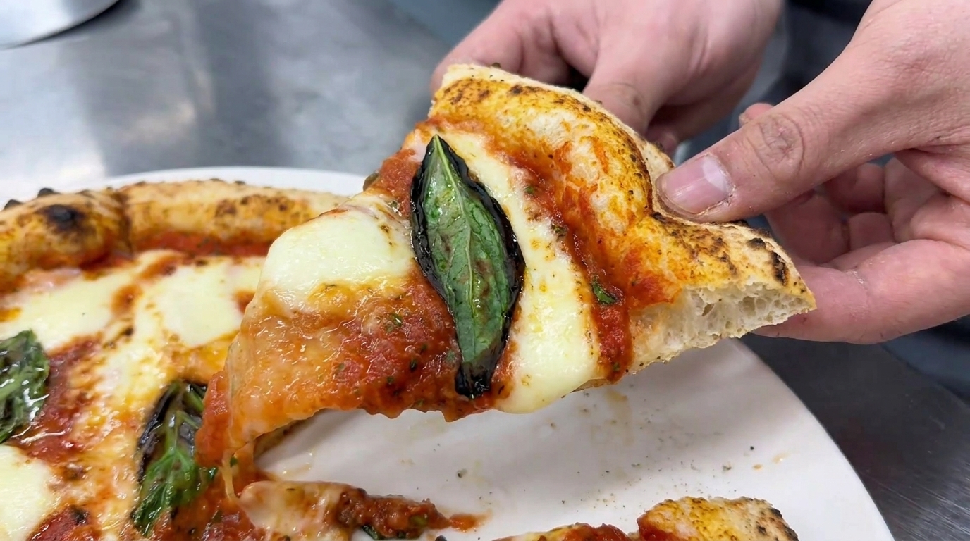Autentyczna neapolitańska pizza Margherita