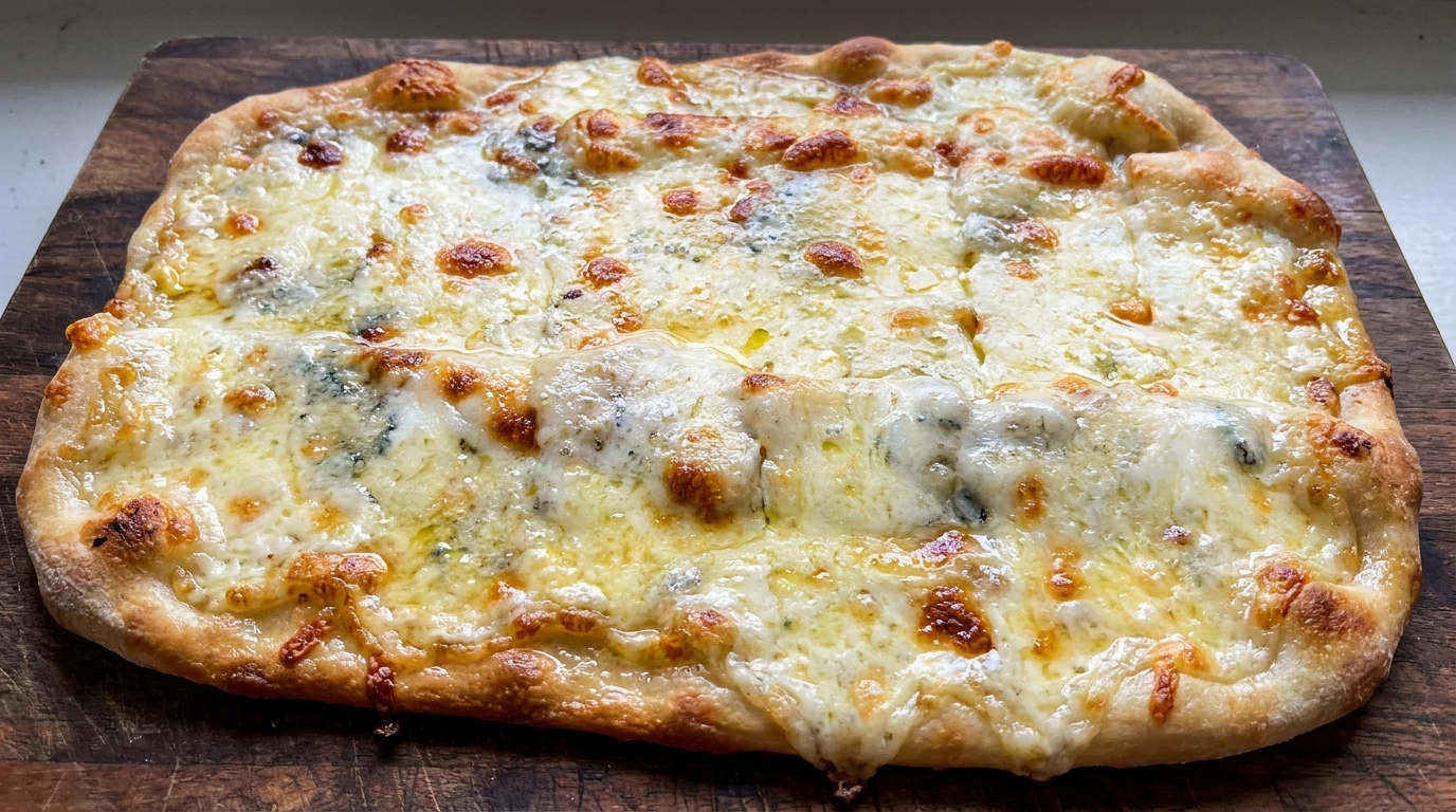 Domowa pizza Quattro Formaggi