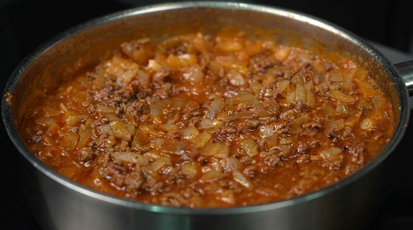 Gęsty i dymny sos wołowy z chili
