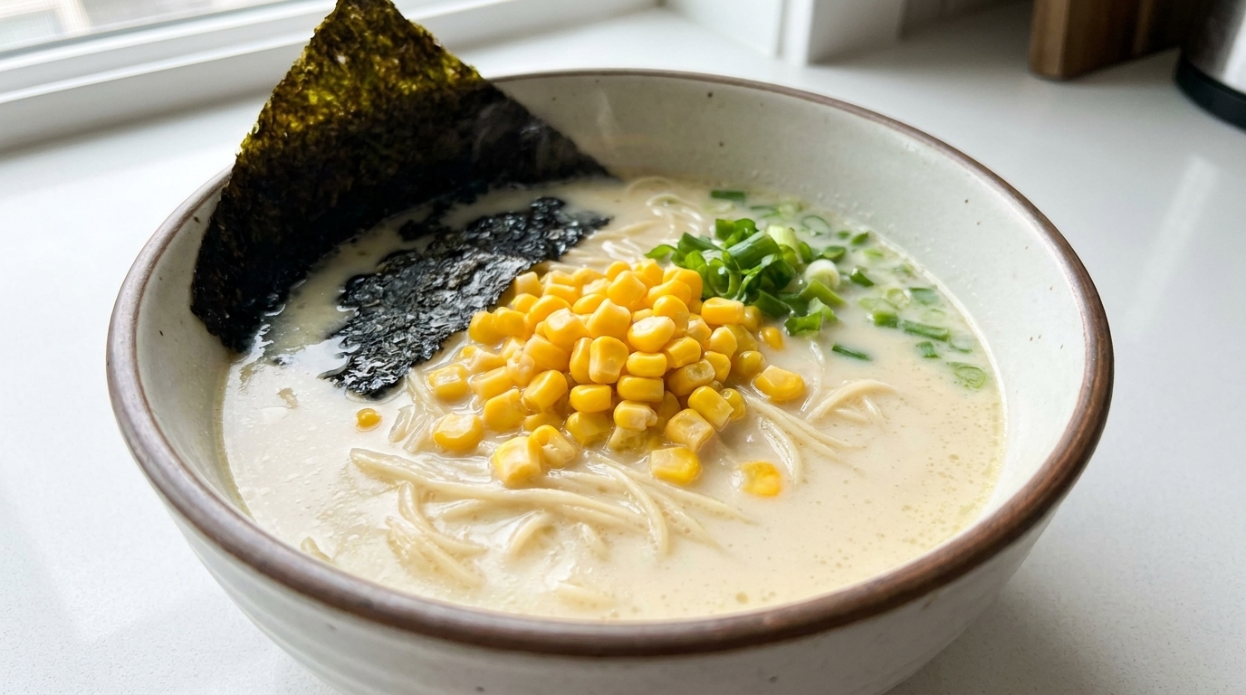 Bogaty i Kremowy Ramen Tori Paitan