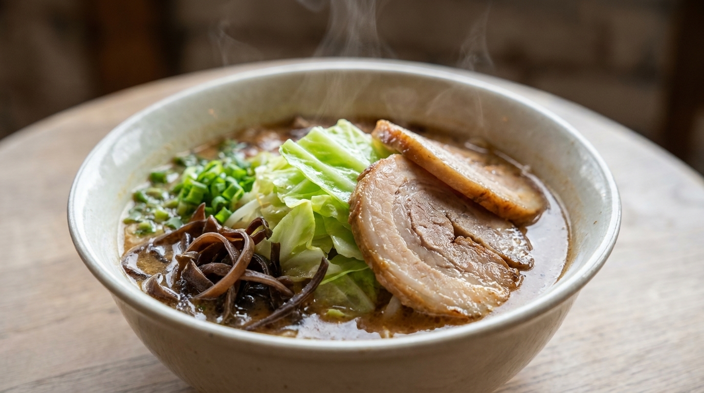 Bogate i Kremowe Miso Ramen
