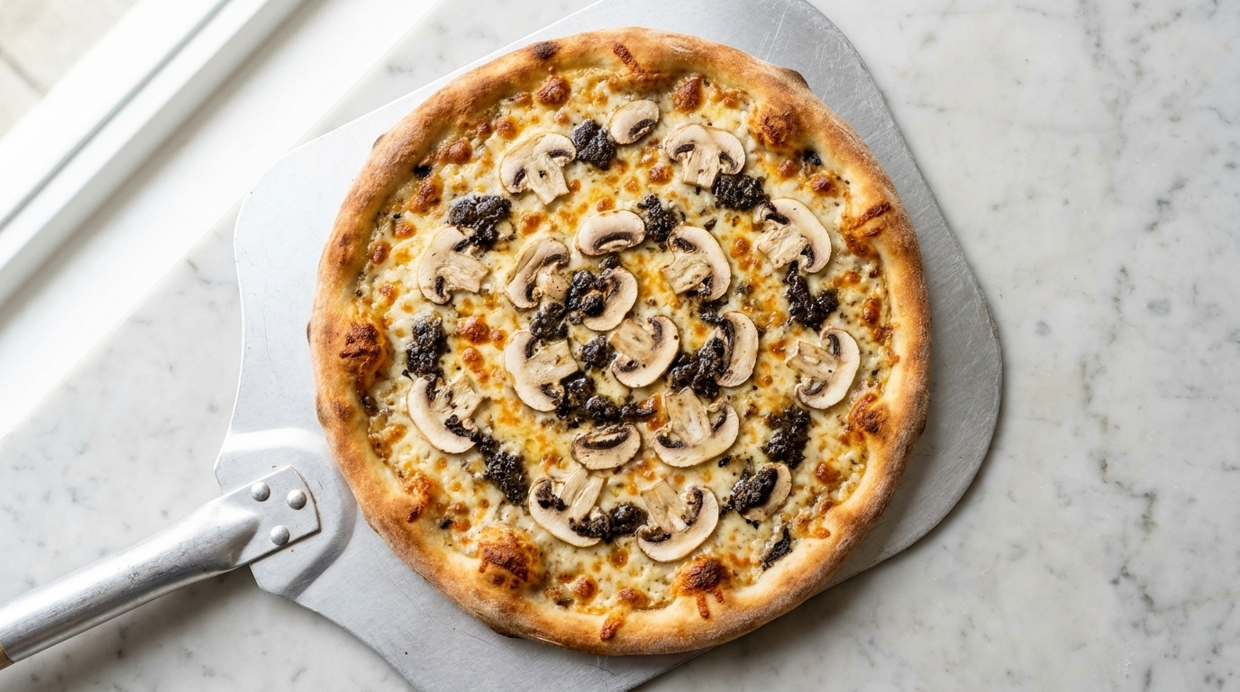 Wykwintna Pizza z Czarną Truflą