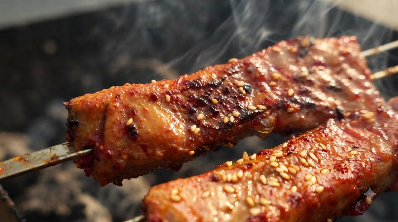 Grillowane Solone Żeberka Wieprzowe (Gaokao Ribs)
