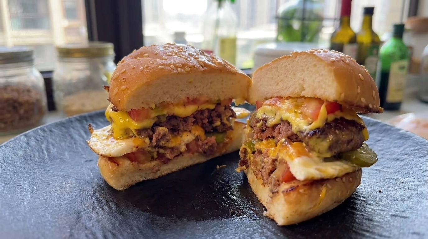 Domowy Mini Burger Angus